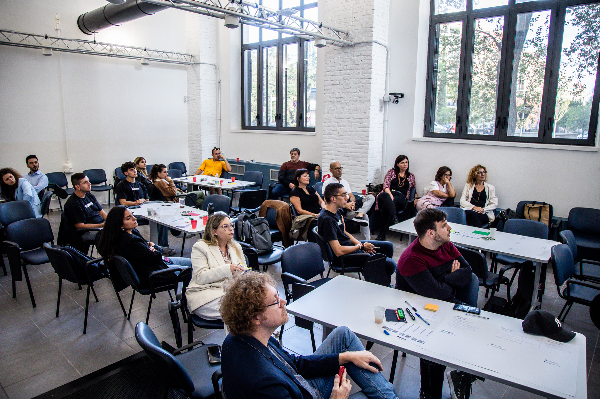 Partecipanti A Un Incontro Formativo Nell’aula Di Etiopialab